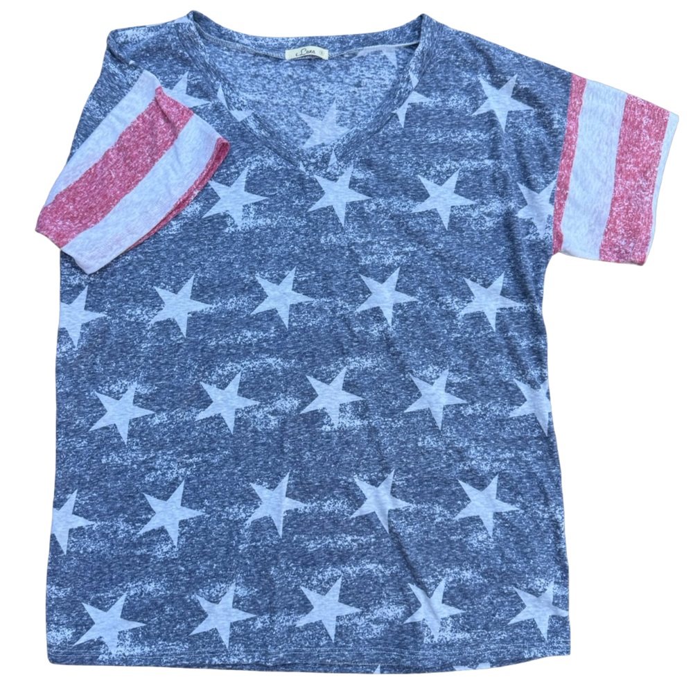 NWOT - Women’s Stars and Stripes Tee - Never worn - Size Small